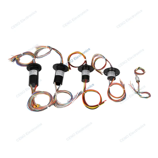 Capsule slip ring with Compact Structure Electrical Power Swivel