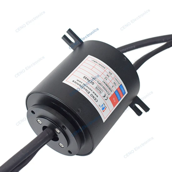 Economical Solid Power Electrical Slip Ring Apply To Vehicular