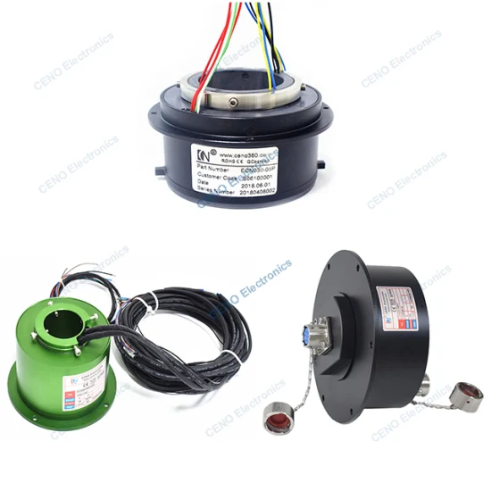 Low Temperature Slip Ring with through hole For Industry