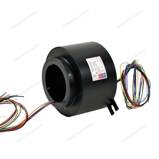 IP65 Water proof slip ring with through hole industrial rotary joint